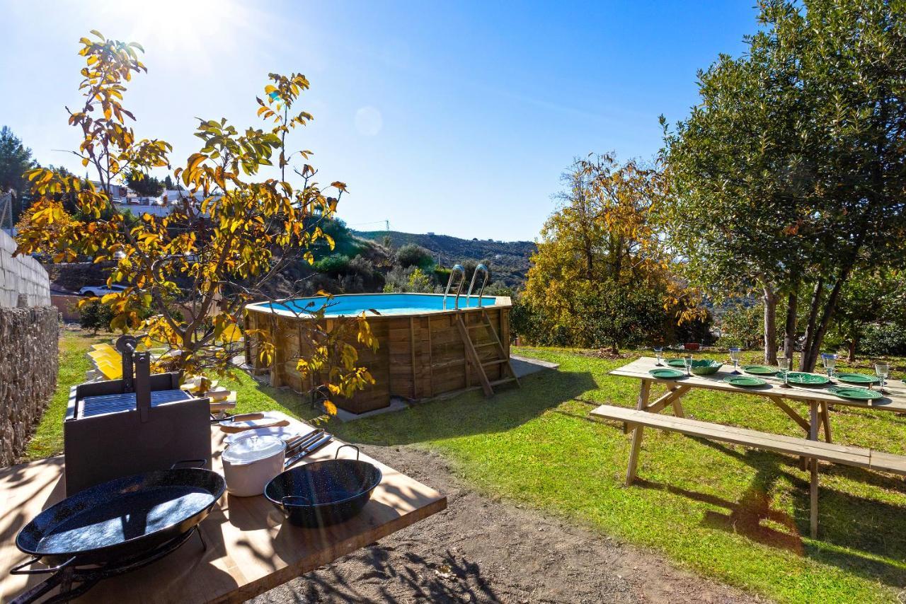 Casa Flores con Piscina interior climatizada Alcaucín Esterno foto